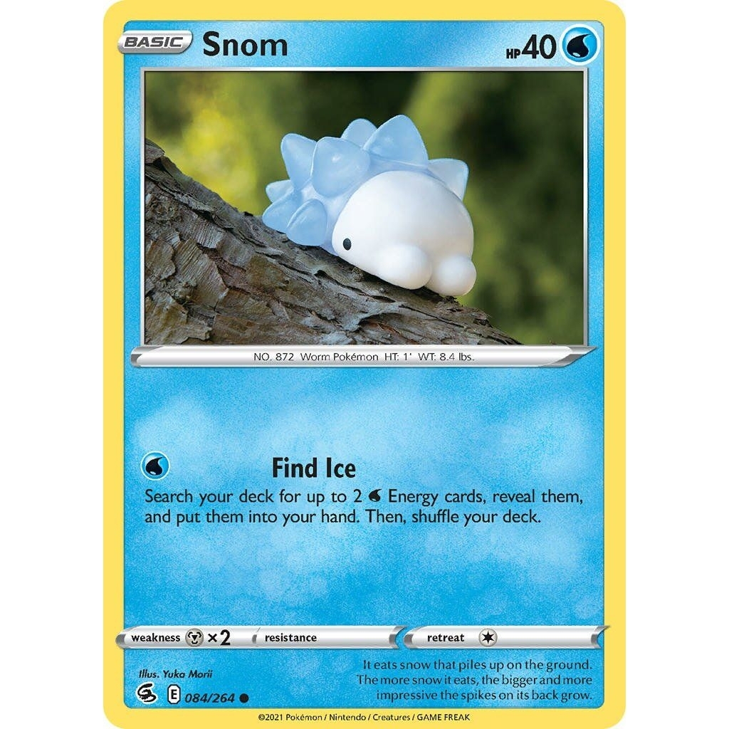 Tcg Pokemon Snom Yuka Mori Common 2021 FS