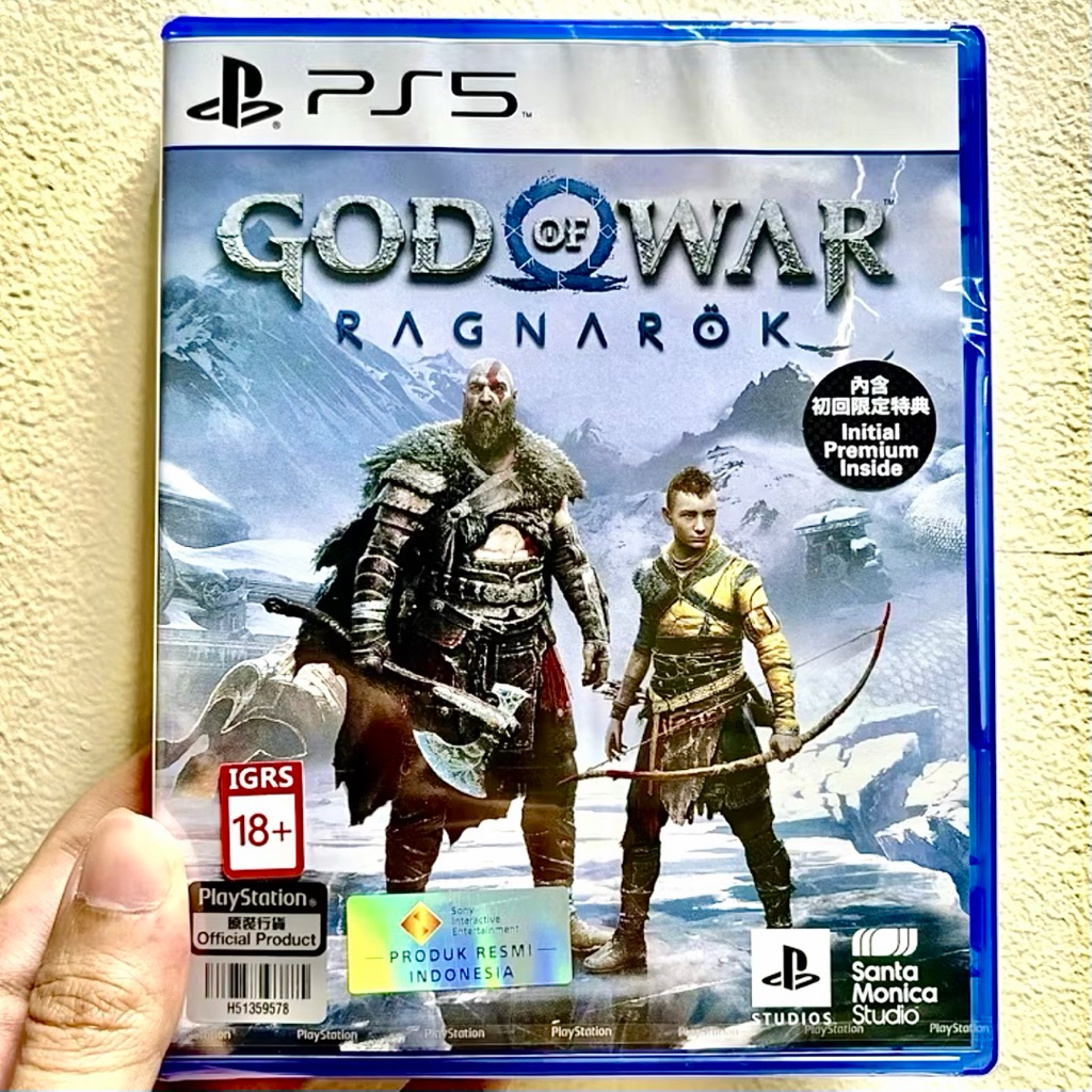 Kaset Ps5 God of War Ragnarok Game Playstation Ps 5 Games Good Gow Gow5 ragnarök raknarok godofwar r