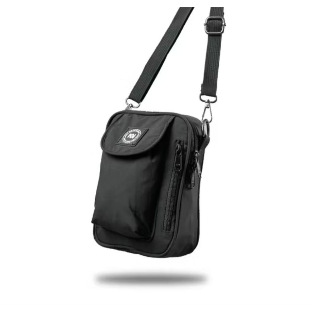 Troublemaker Slingbag Unisex - Purpose Biliboy Black - Tas Selendang