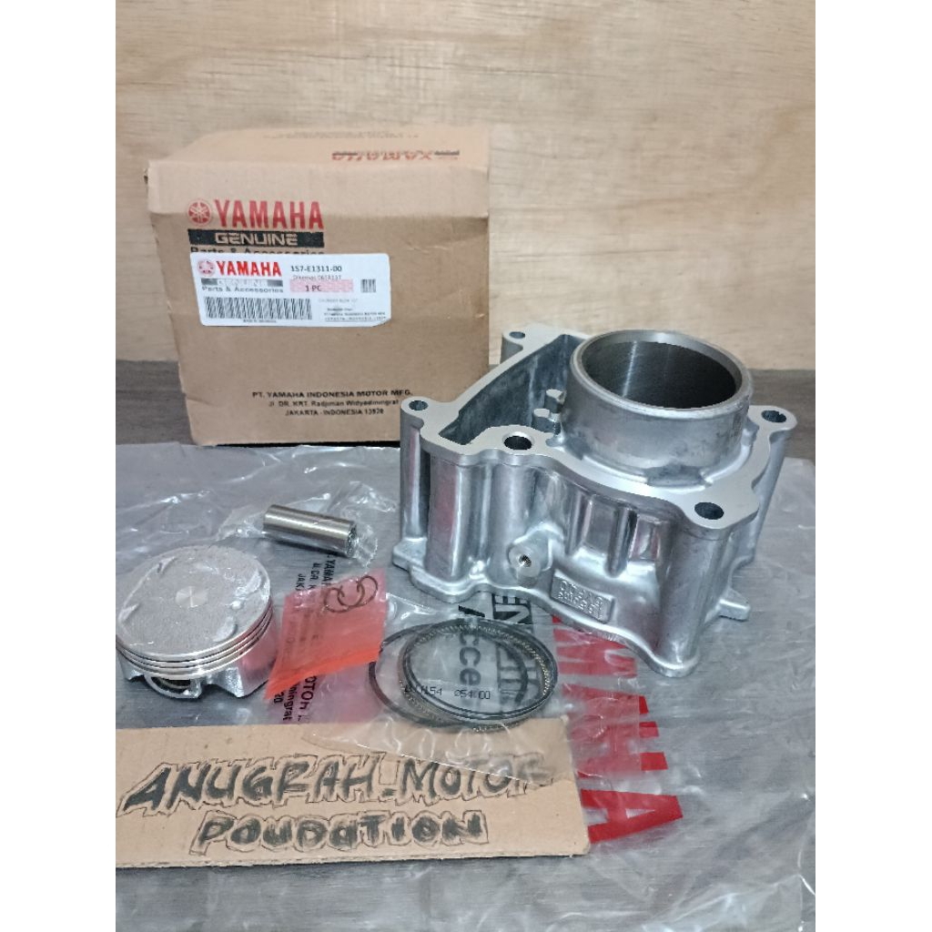 Blok Seher Set Piston Yamaha Jupiter Mx 135 Lama Old ( 2006-2014) Asli 1S7