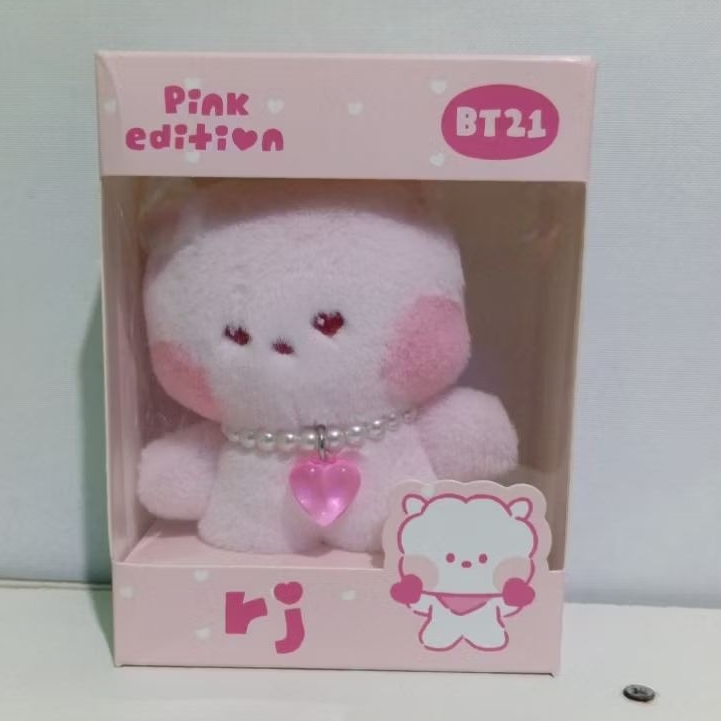 OFFICIAL BT21 RJ MINI DOLL PINK EDITION
