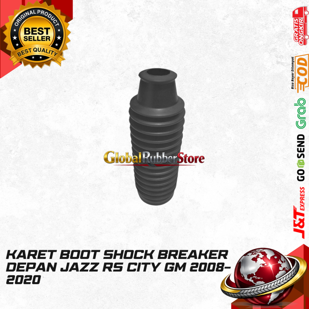 Karet Boot Shock Breaker Depan Jazz Rs City Gm 2008-2020