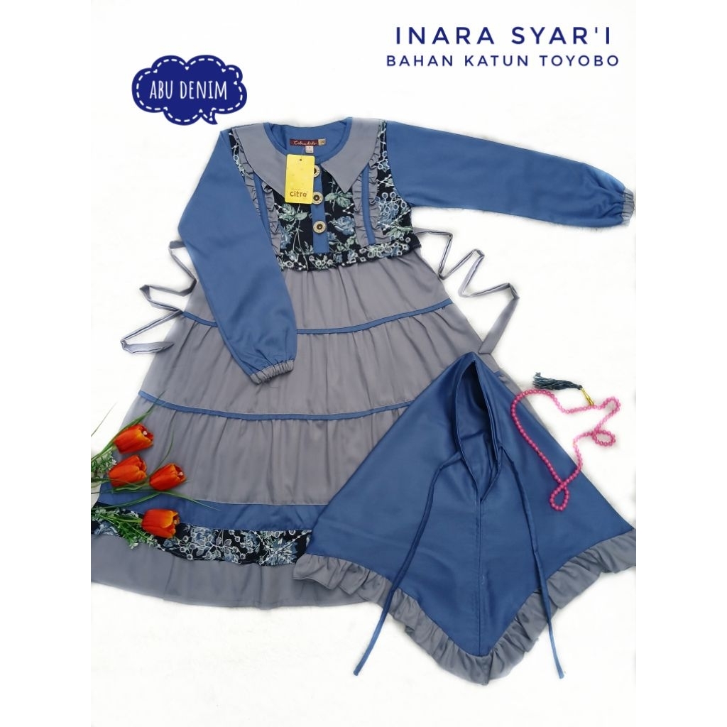 GAMIS ANAK KATUN/GAMIS ANAK MURAH/GAMIS ANAK CITRA KIDS
