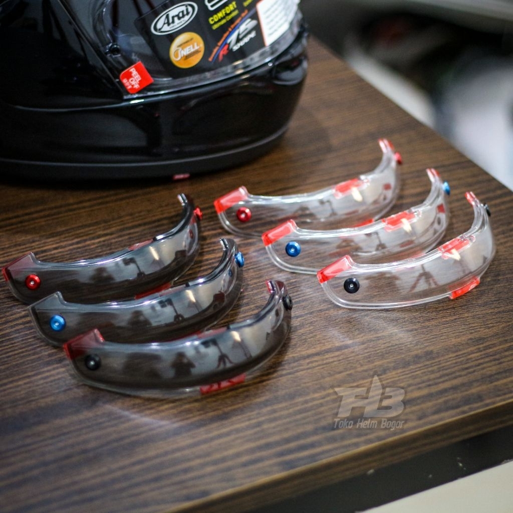 Spoiler Depan Arai RX7X - Mouth Pad Arai RX7X ,RR5 , Astro , Quantum J - Premium After Market