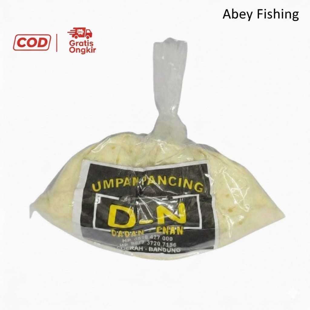 Umpan Pancing DN Dadan Enan Siap Pakai Umpan Pancing Ikan Mas D-N