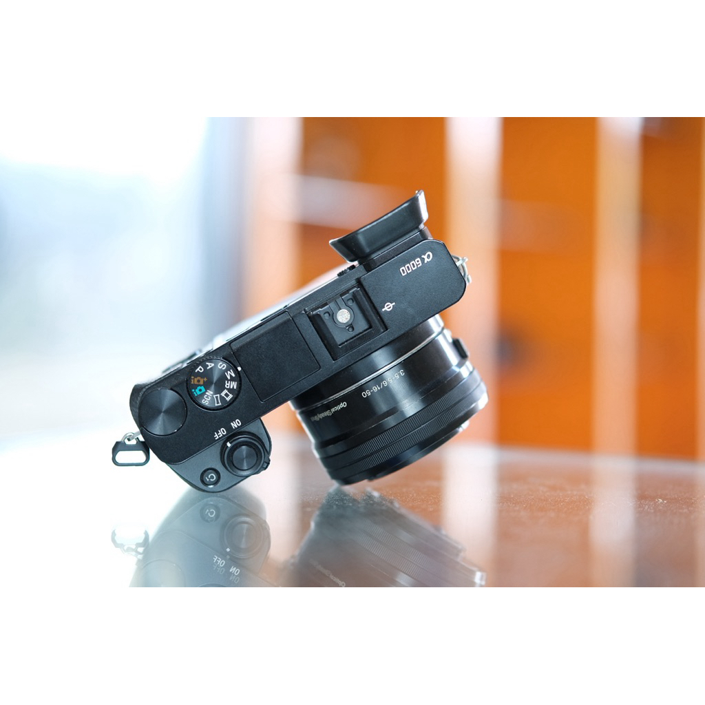 Kamera Sony A6000 Body Only plus lensa kit Fullset Box