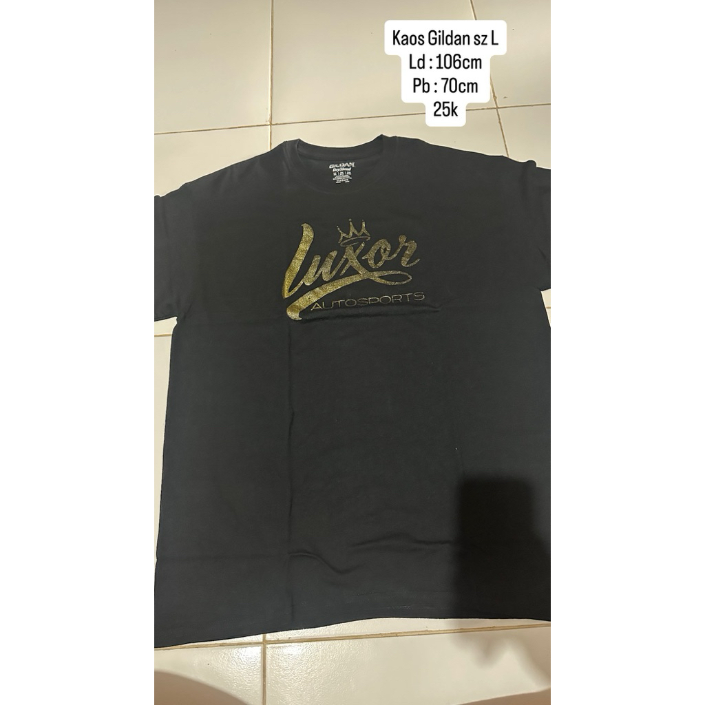 preloved kaos gildan