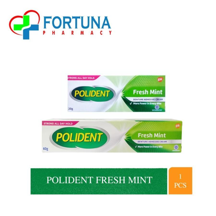 POLIDENT 60 gr | Fresh Mint | Lem Gigi Palsu