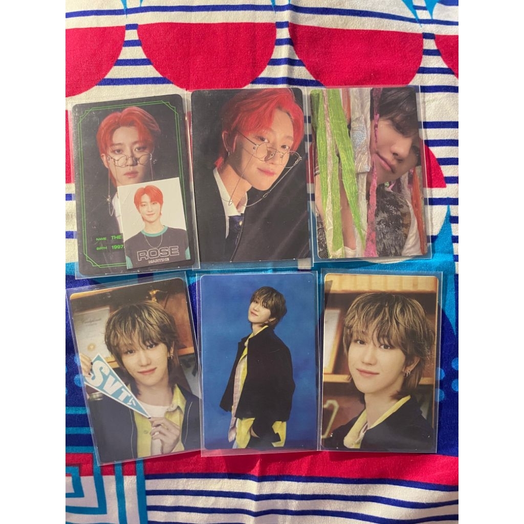 [READY] WTS PHOTOCARD OFFICIAL MINGHAO SEVENTEEN