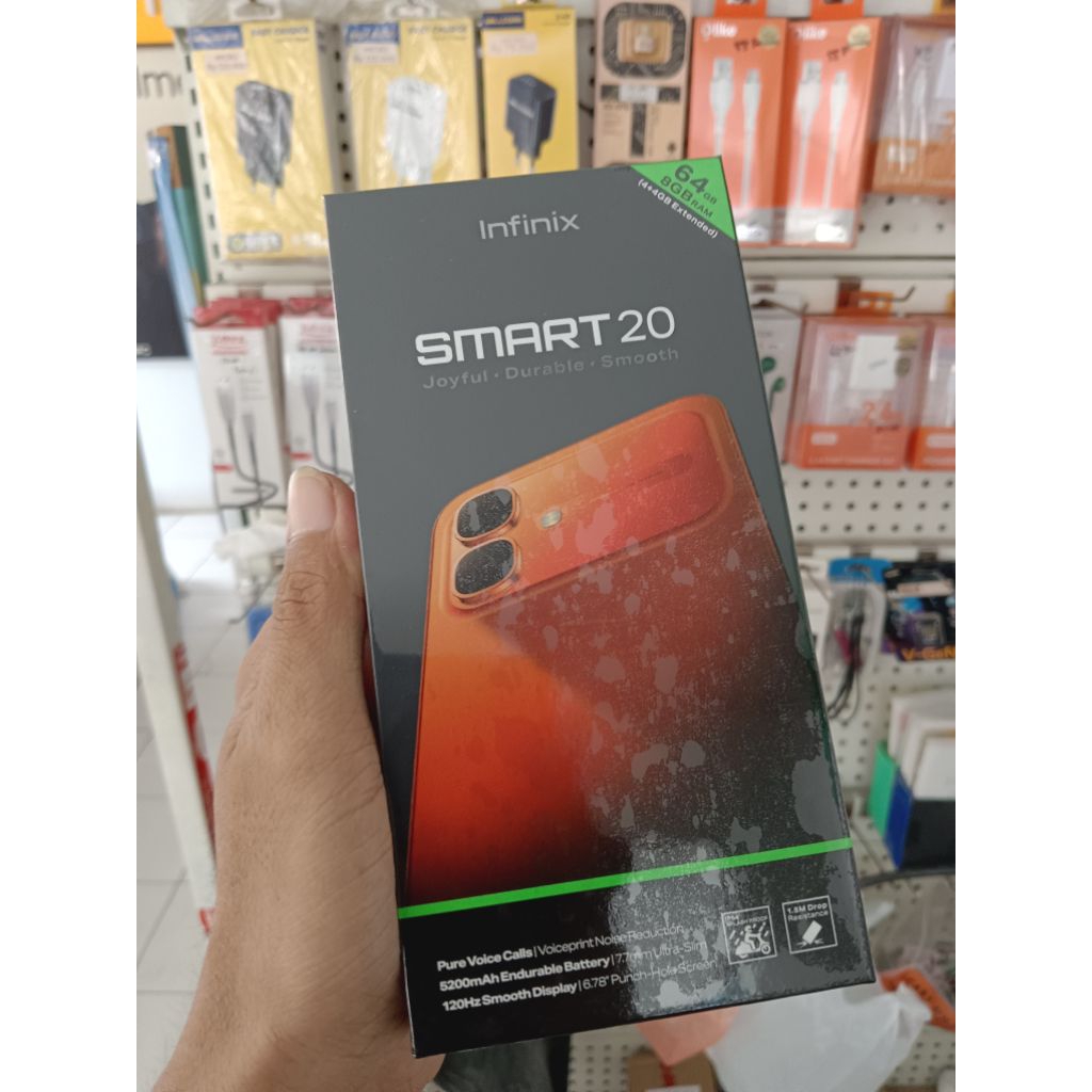 infinix smart 20 ram 4-4/64 baru garansi resmi