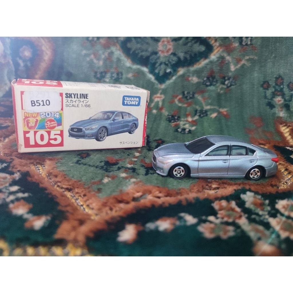 Tomica No. 105 Nissan Skyline dari Takara Tomy