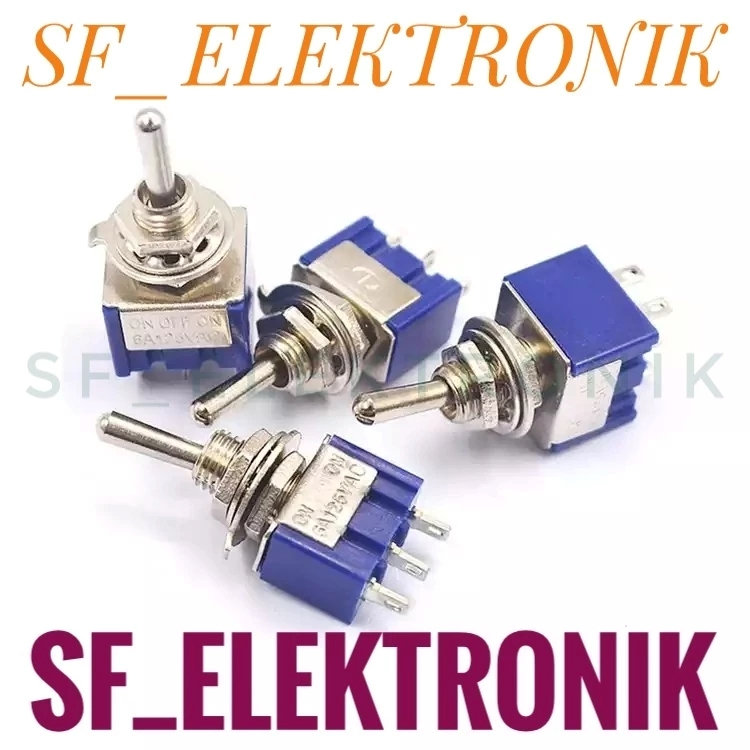 Saklar Switch Togel Toggle 3pin Kaki Kecil ON/ON