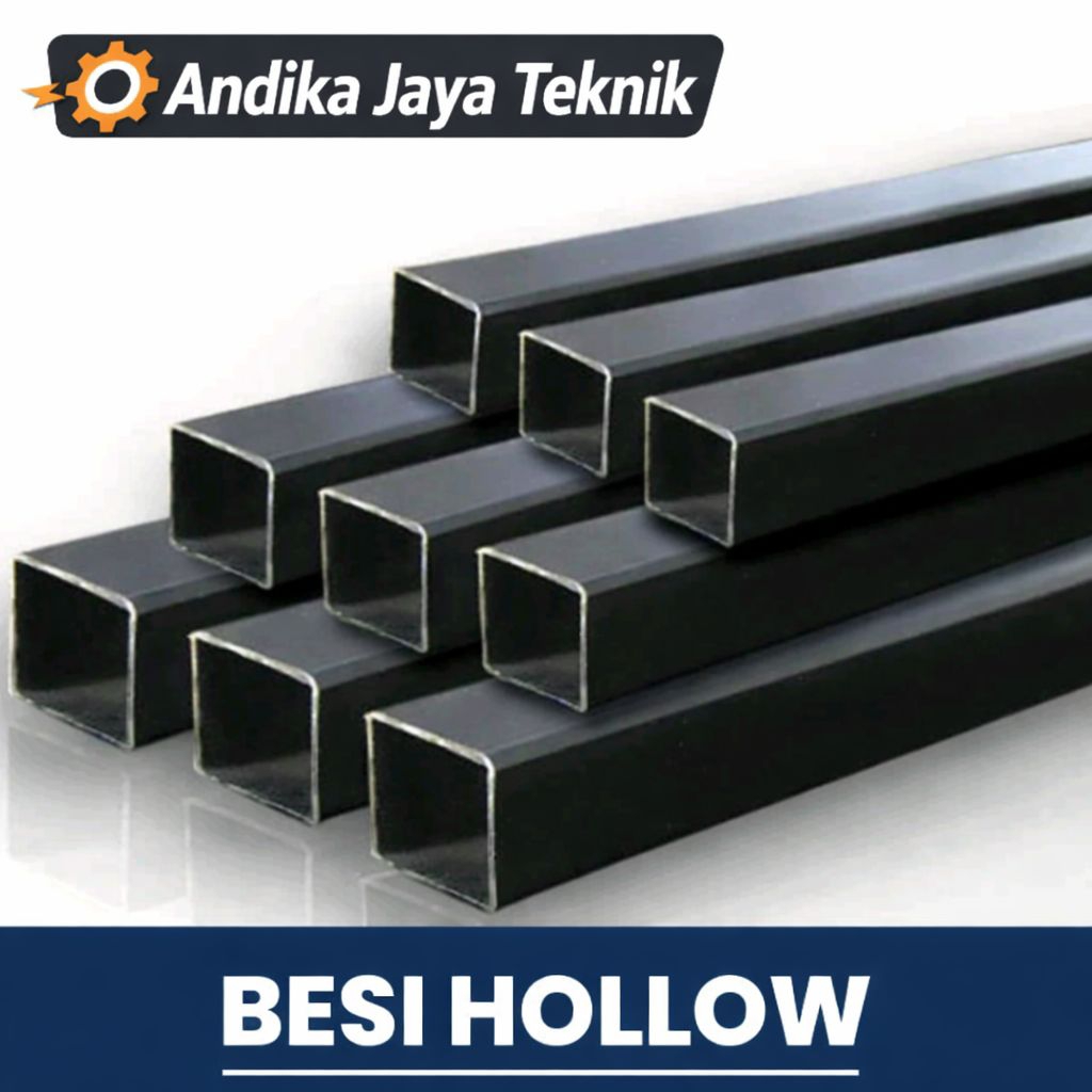 Besi Hollow Galvanis, 3x3-Tebal 1mm