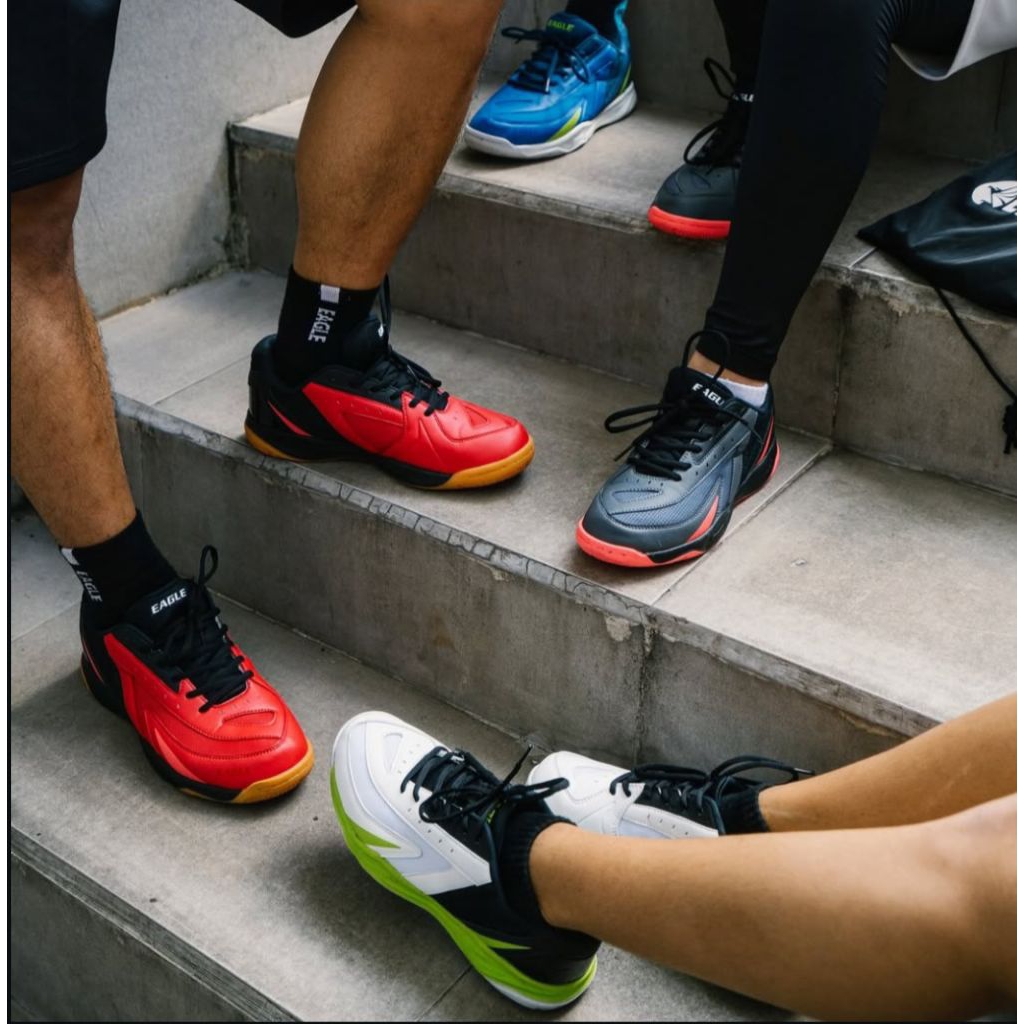 sepatu EAGLE ORIGINAL.sepatu tenis lapangan sepatu olahraga