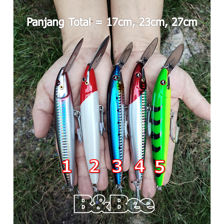 Trolling Umpan Pancing Minnow J