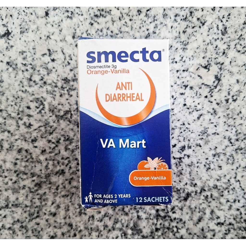 SMECTA 12 Sachet Anti Diare Anak Dewasa Anti Diarrheal Kids (2 Years Old Above) Adult Anti Mules Ana