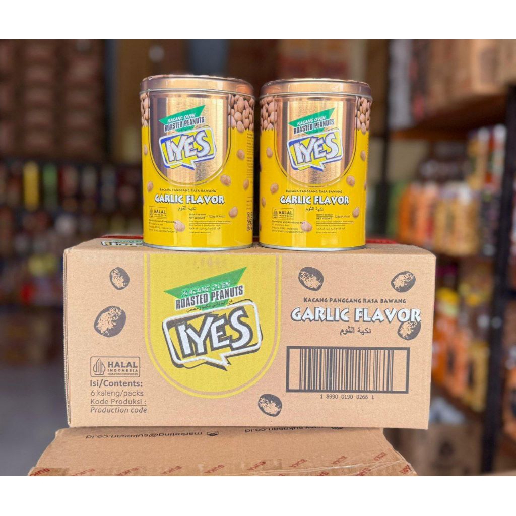 Iyes kacang garlic flavour