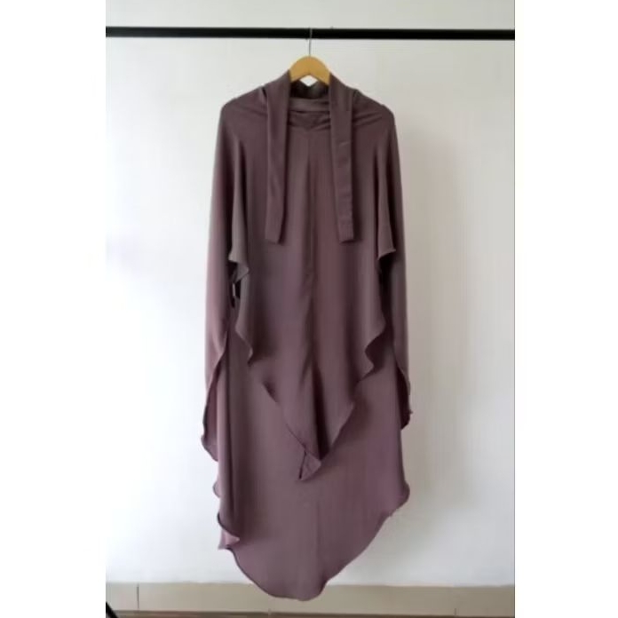 ULYA-Khimar Bandana Slim Mahen Set Cadar