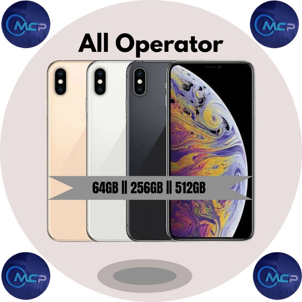 IP XS 64GB 256GB INTER FULLSET NO MINUS GARANSI 1 BULAN