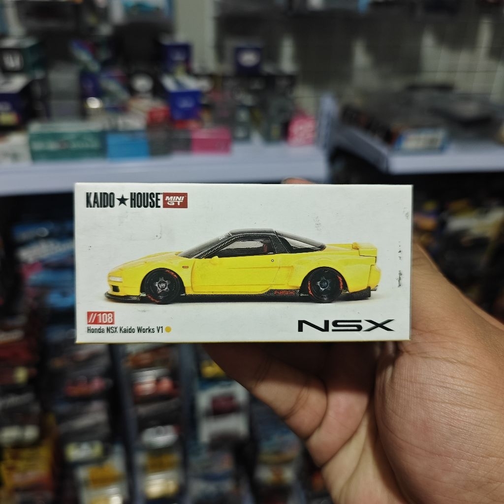 Kaido House Honda NSX Kuning Unsealed