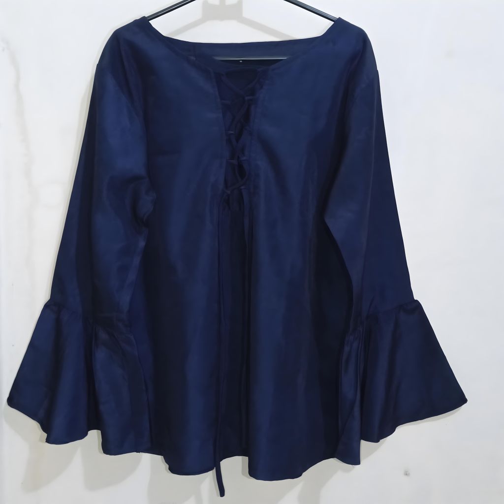Blouse Navy [Preloved]