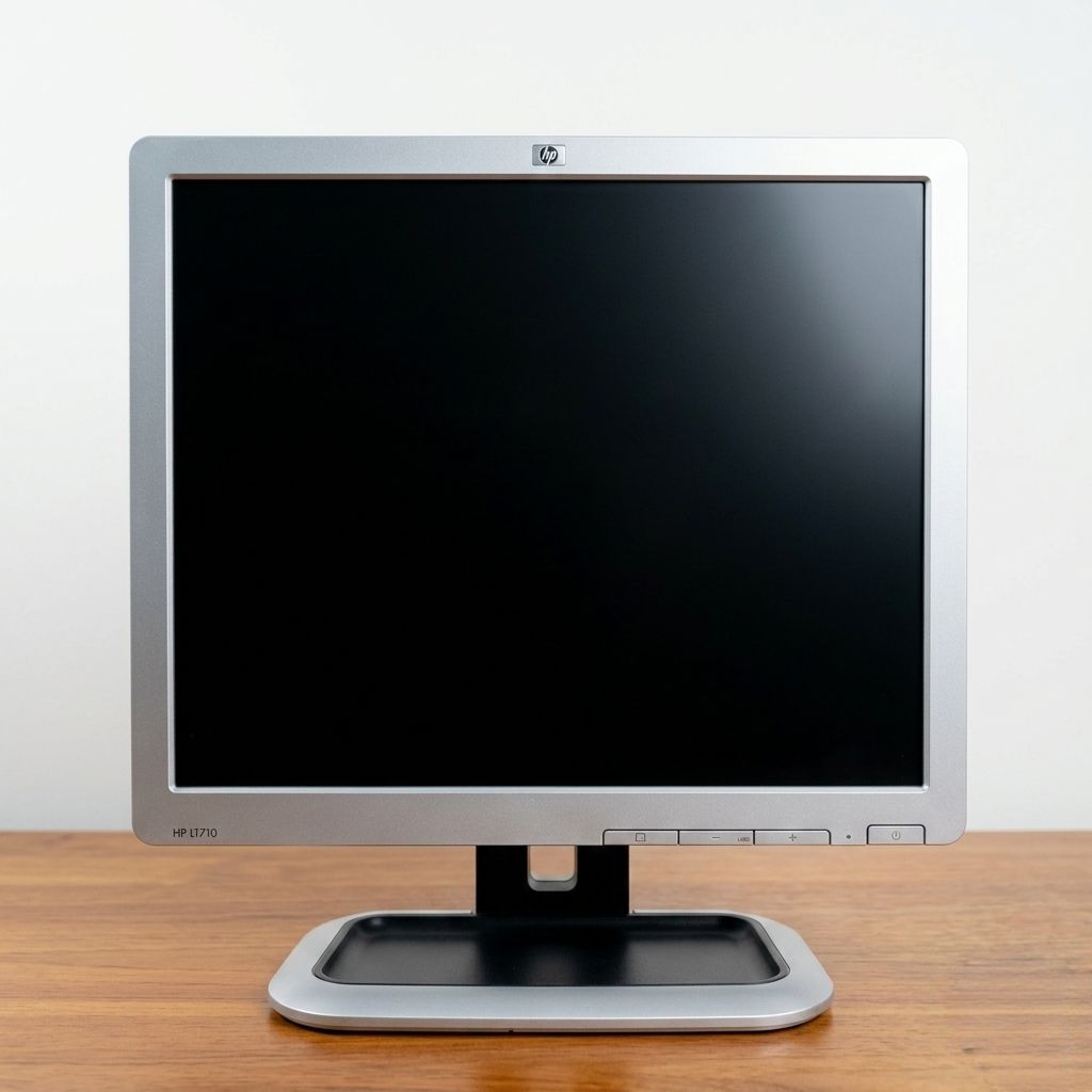 Monitor HP L1710 5:4 Masih mulus bekas komputer kantor