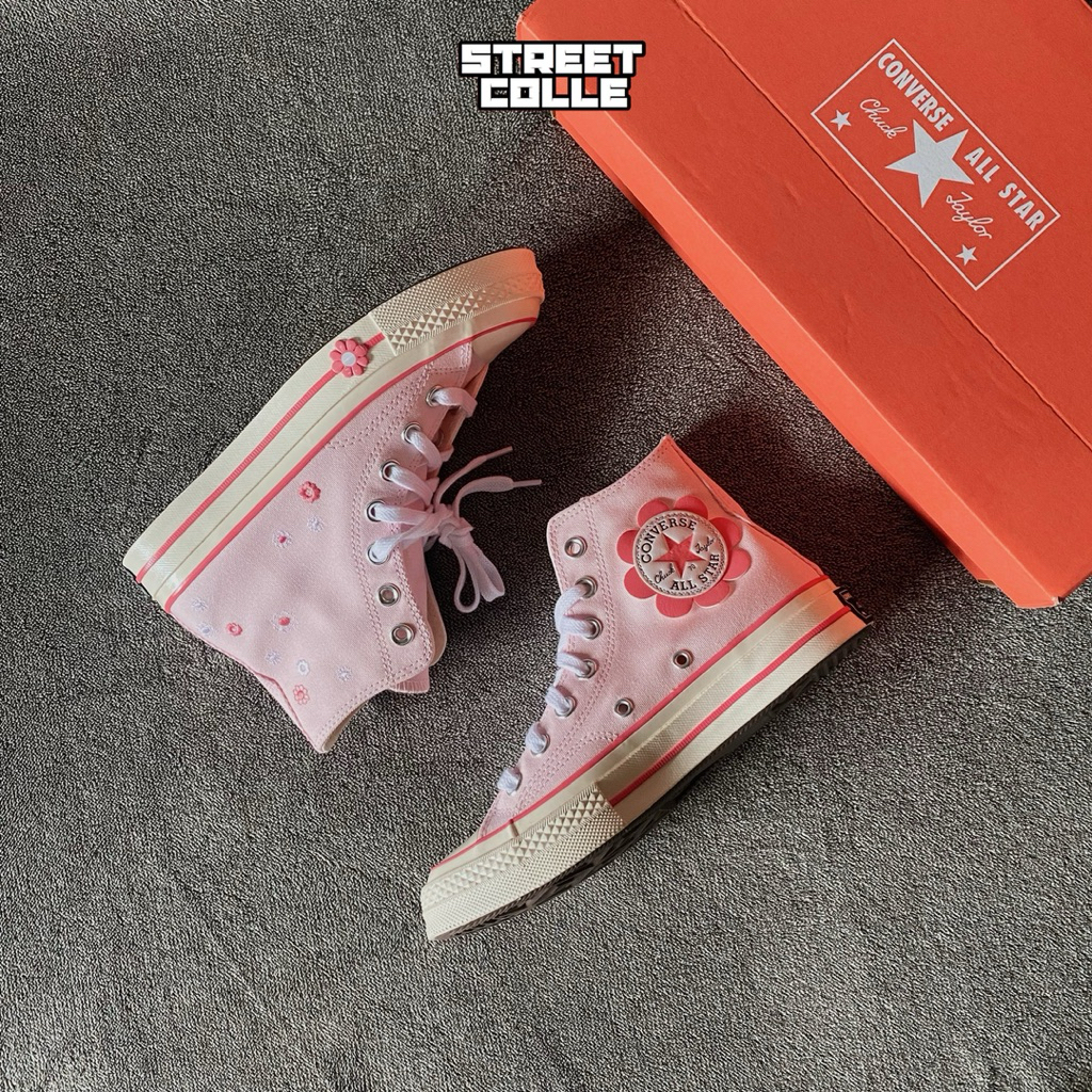 Converse 70s Hi “Flower Patch” Pink / Egret
