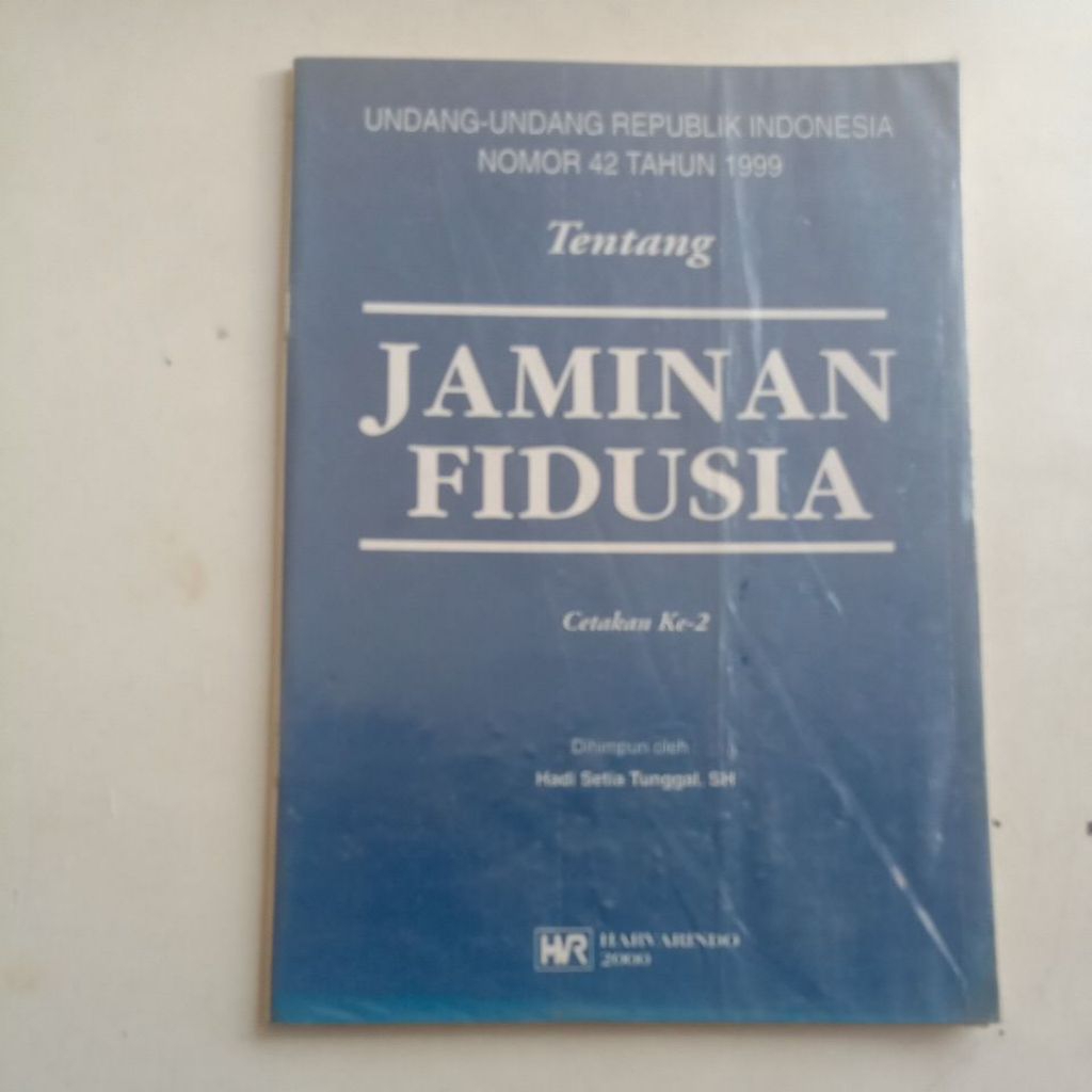 BUKU JAMINAN FIDUSIA 2