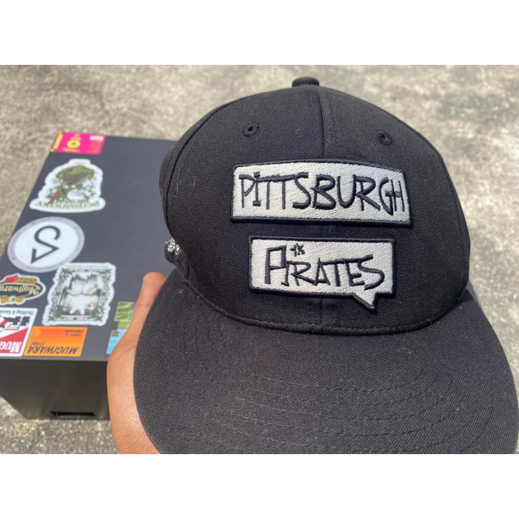 Topi MLB Pittsburgh pirates second dewasa