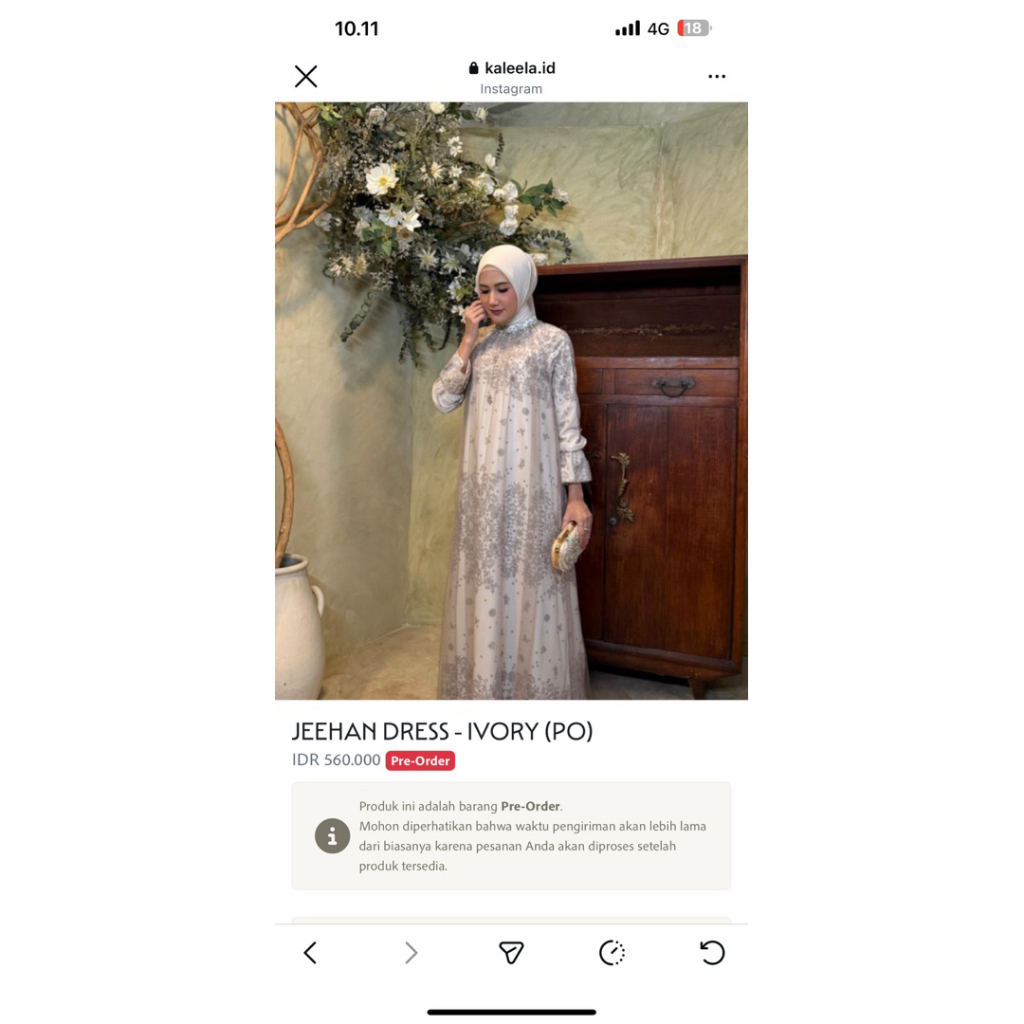 Jeehan Dress by Kaleela.id