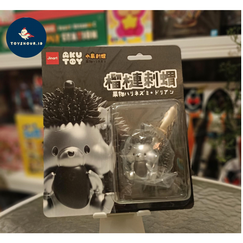 JINART DESIGNER TOYS LANDAK HITAM AKU TOYS DURIAN HEDGEHOG EXCLUSIVE TAIPE TF 2023