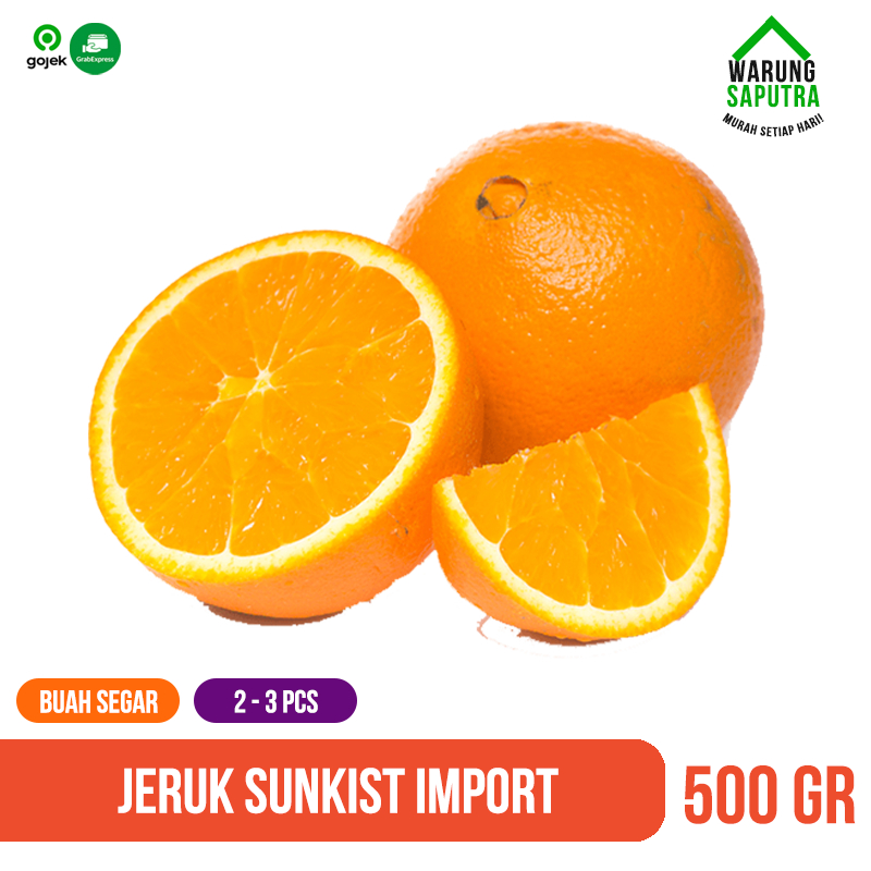 Jeruk Sunkist Navel Import 500 gr