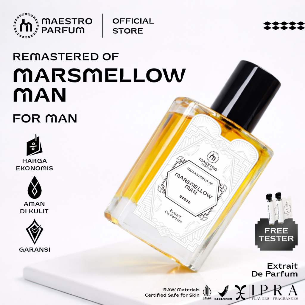 Parfum Pria Marsmellow Man Parfume Cowok Maestro Parfum