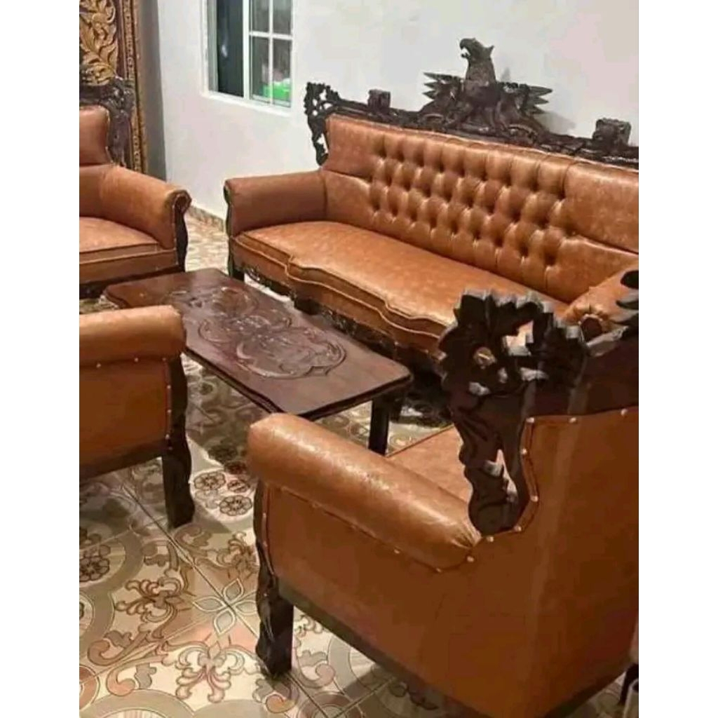 SetKursi Tamu Jati Garuda 3111