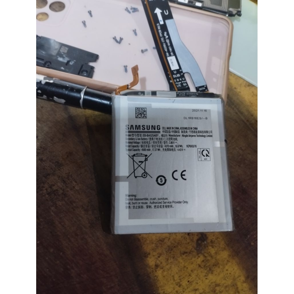 batre ori bawaan samsung a52/a52s