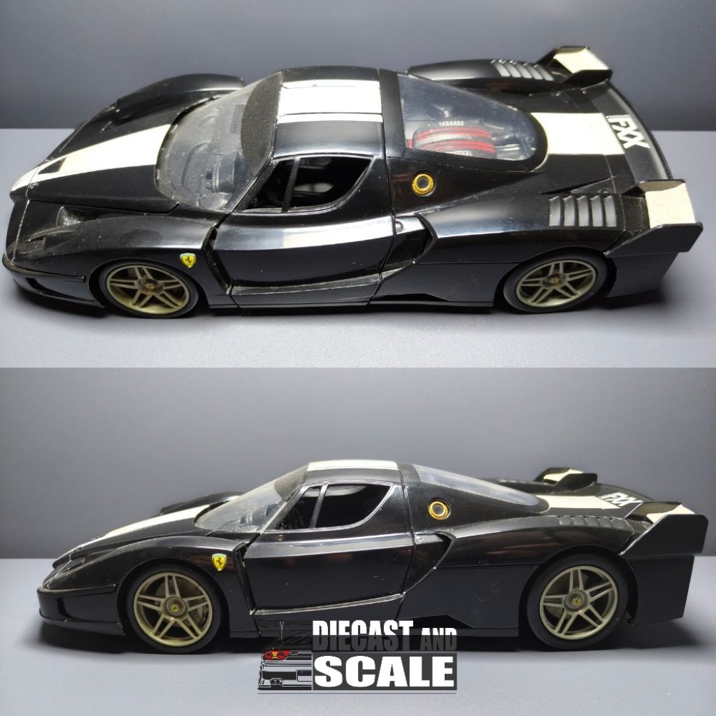 HOTWHEELS Diecast Mobil Ferrari FXX Skala 1:18 / Loose Item