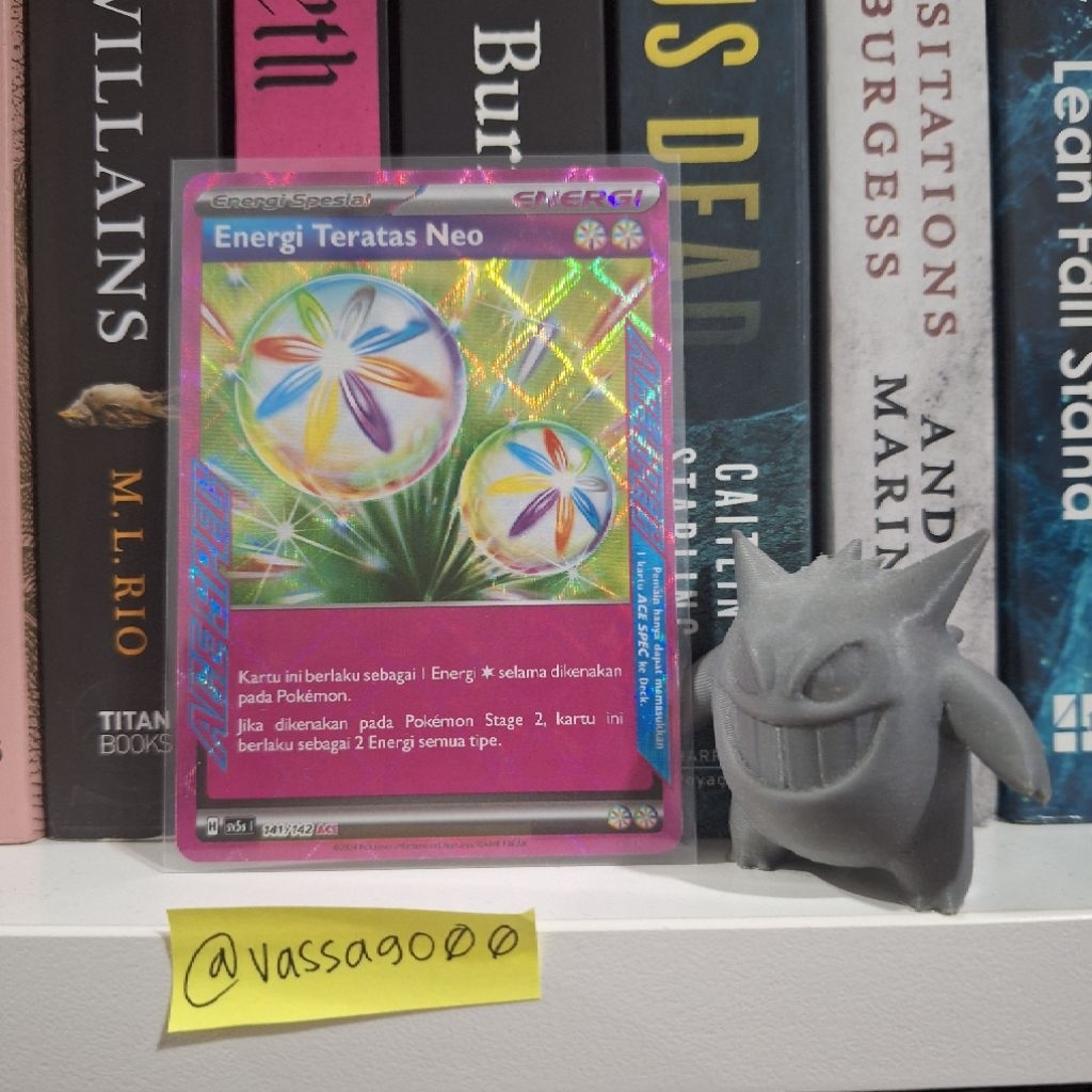 [BOOKED] Pokemon - Energi Teratas Neo ACE card sv5s 141/142