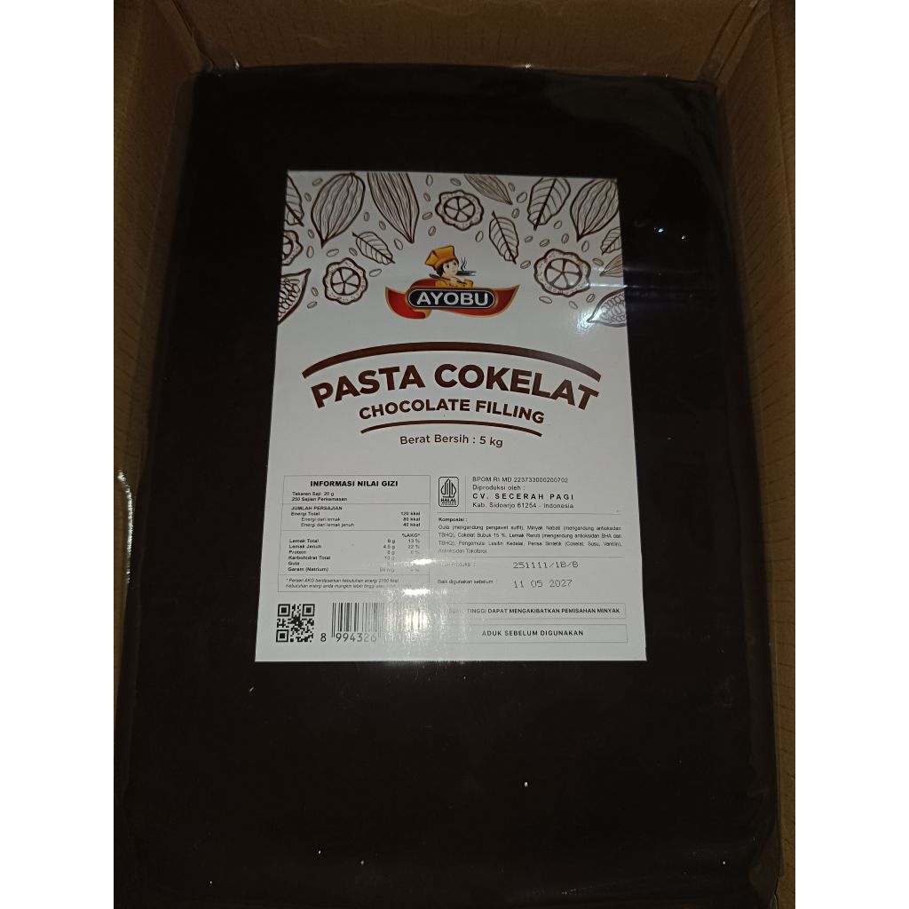 coklat pasta ayobu 5kg