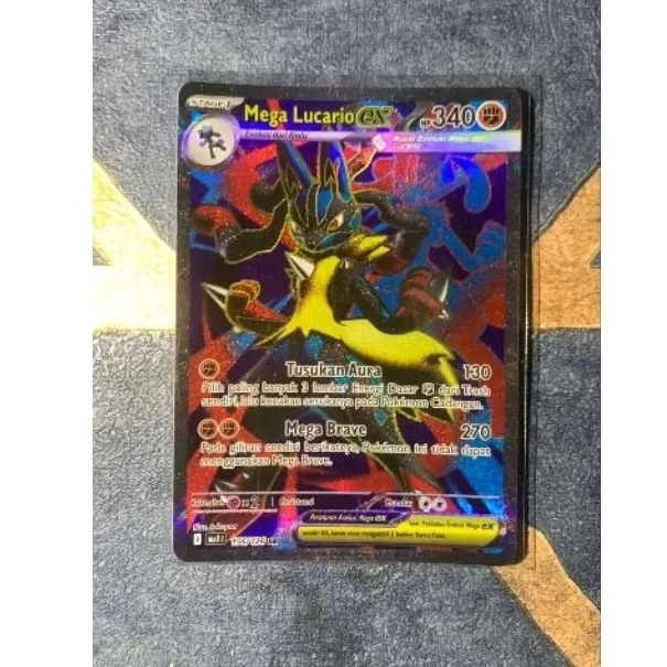 POKÉMON CARD TCGMega Lucario EX SR Ma1 Indonesia