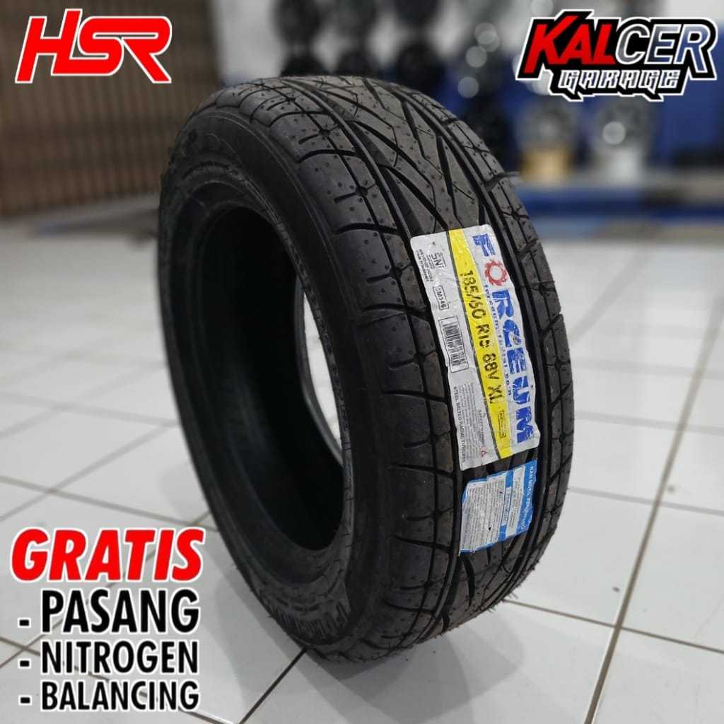 BAN MOBIL SEMI SLICK MERK FORCEUM HEXA-R UKURAN 185 60 R16