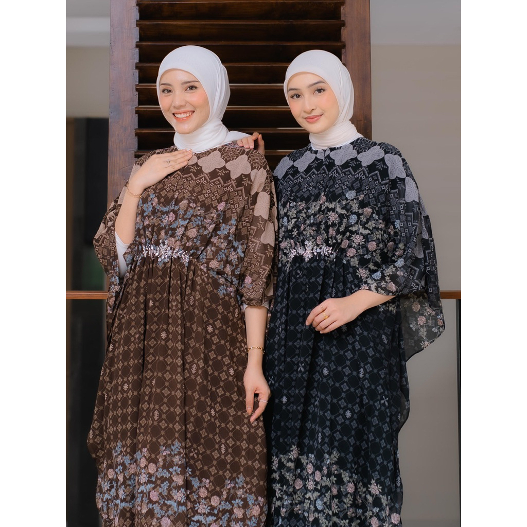 MEERA BEADS KAFTAN | LADYFAME | RAYYA KAFTAN | KAFTAN LEBARAN | KAFTAN TERBARU