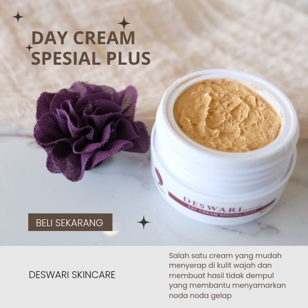 Deswari skincare Cream siang Day special Deswari Skincare