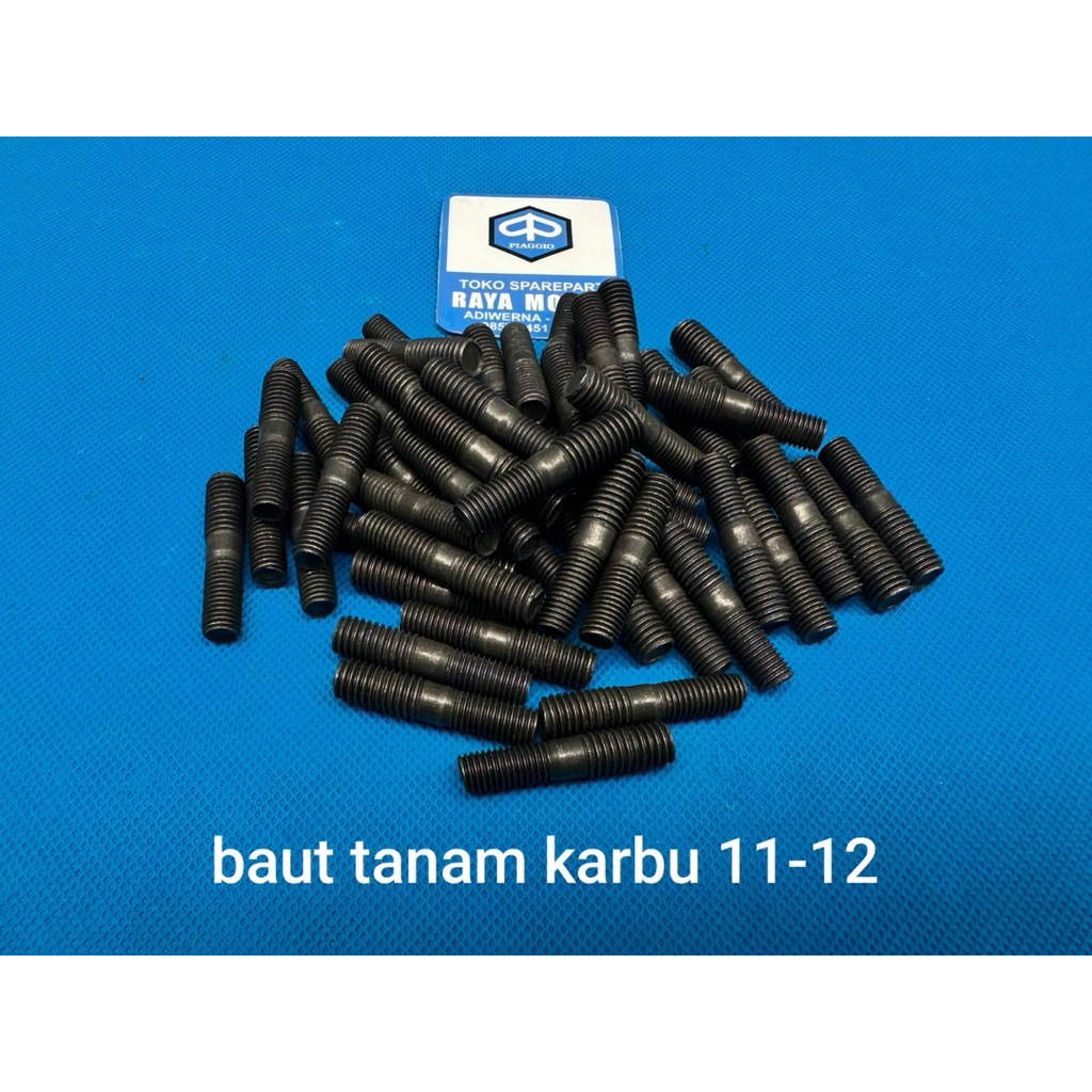 baut tanam karbu vespa