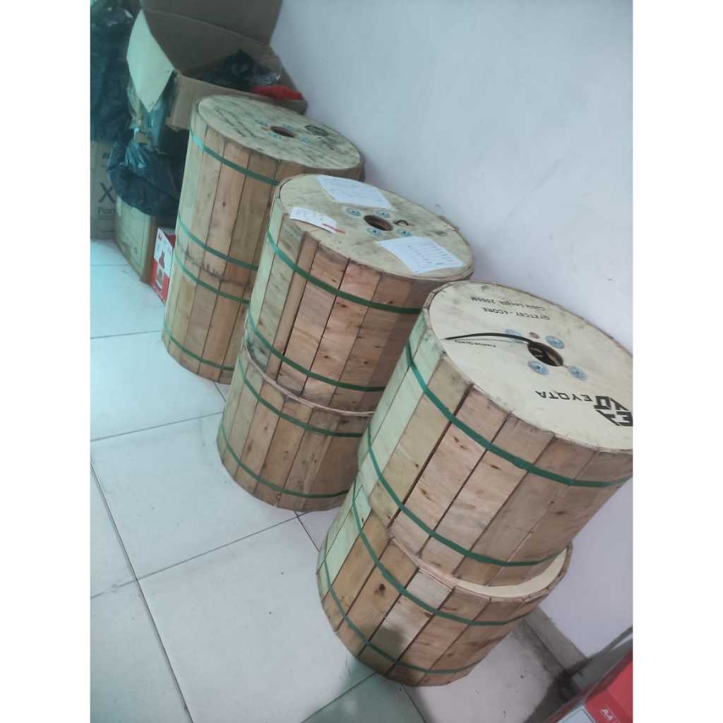 KABEL FIBER OPTIK MINI FIG8 8CORE 2000METER FIG 8 8 CORE 2000 METER 2KM