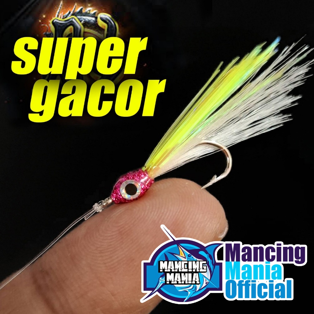 Mata Kail Sabiki Super Gacor Umpan Memancing Ikan Baby GT Kembung Selar Kotrekan Pelampung