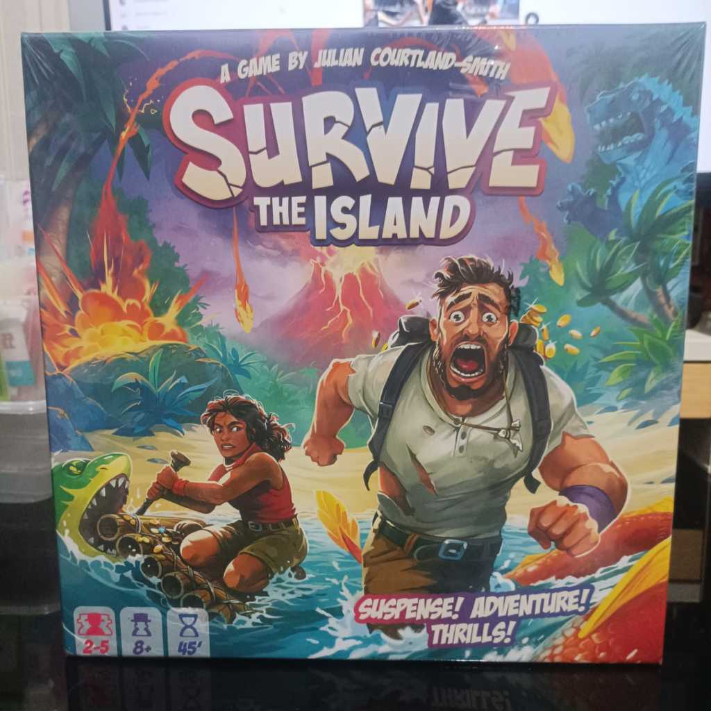 Survive the island board game