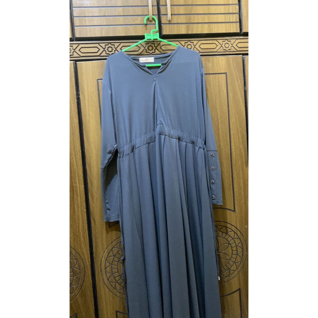 Gamis denim preloved byfafa