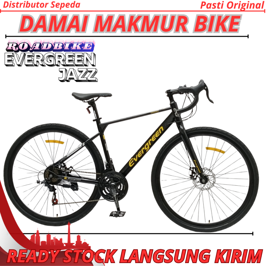 Sepeda Road Bike 700c Evergreen JAZZ