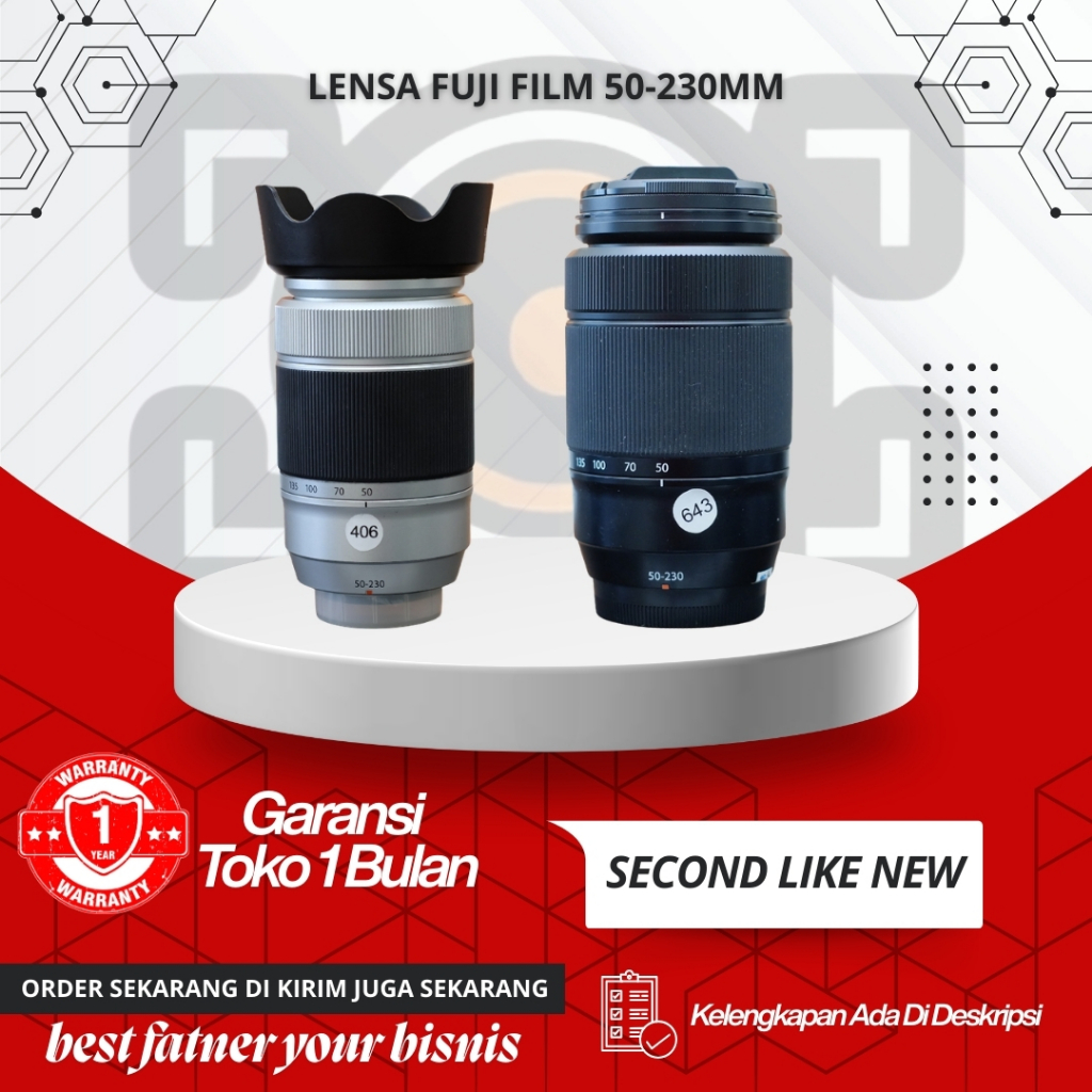 Lensa Fuji film 50-230mm