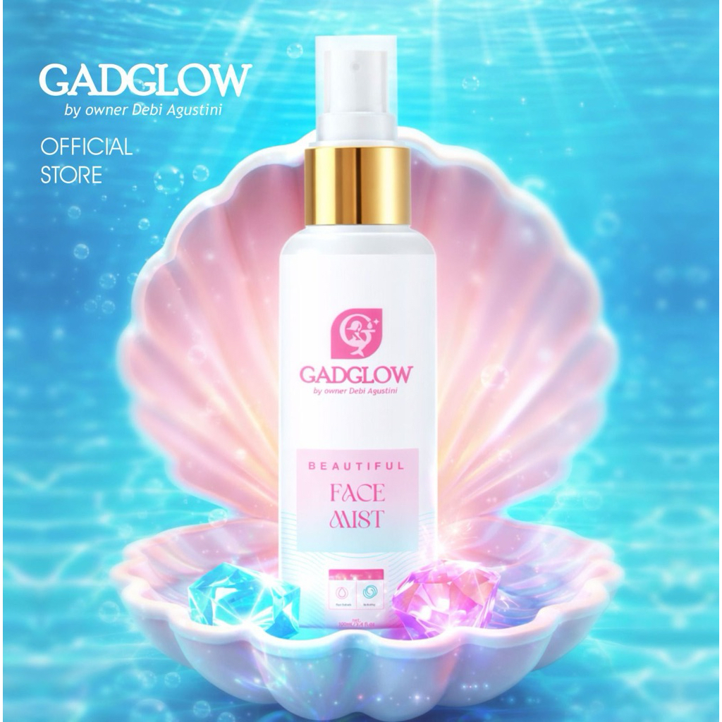 GAD GLOW by Debi Fresh Toner - Toner Wajah Segar dengan Niacinamide & Glycerin untuk Kulit Lebih Opt